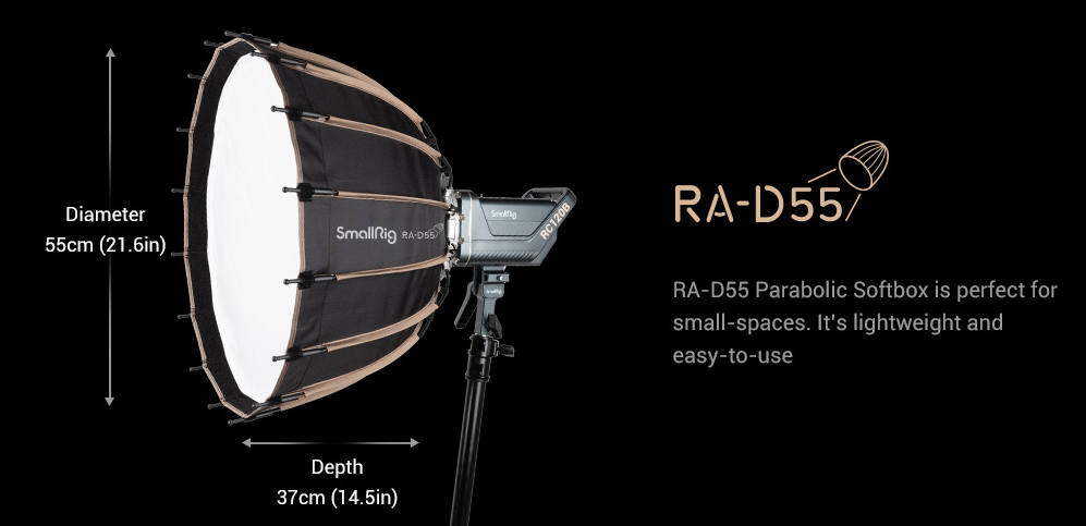 SmallRig RA-D55 Parabolic Softbox 3585 INSERT
