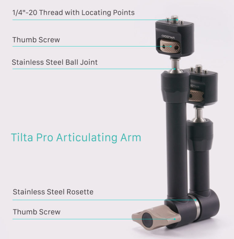Tilta Pro Articulating Arm – Black