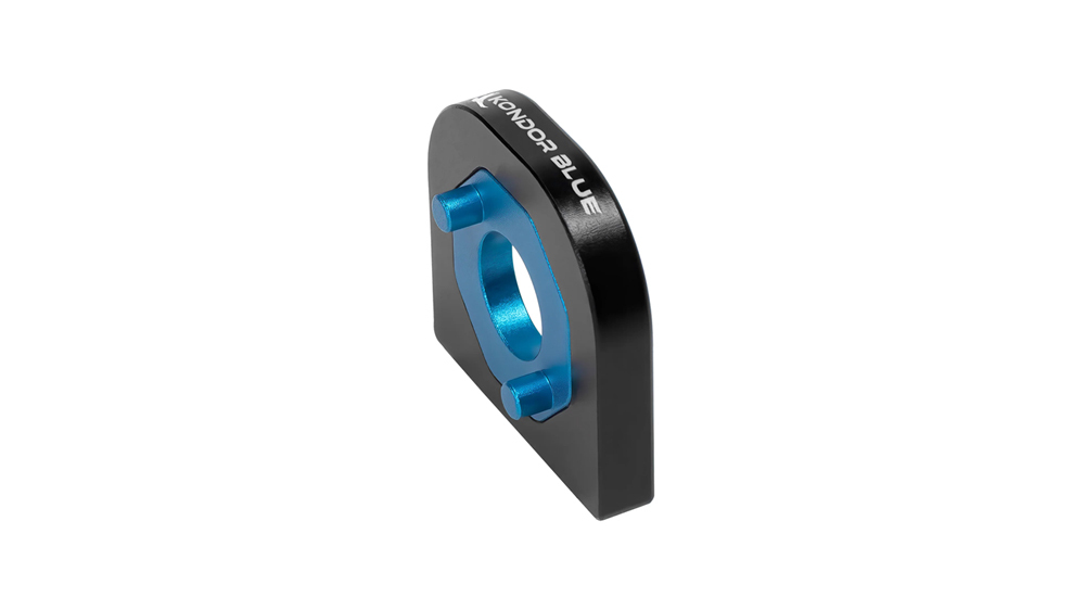 Kondor Blue ARRI pin anti-twist spacer for mini quick release plates (black)