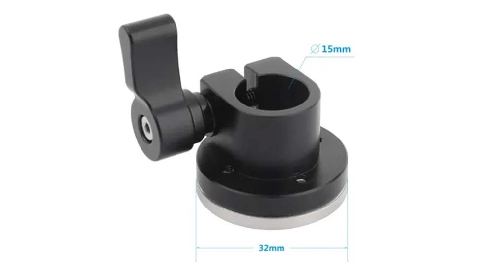 CAMVATE ARRI Rosette M6 Thread Mount With 15mm Rod Holder For Camera Accessories