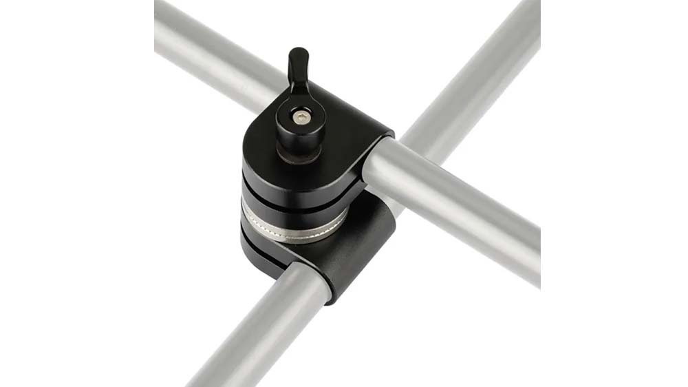 CAMVATE Adjustable 15mm Dual Rod Adapter With ARRI Rosette