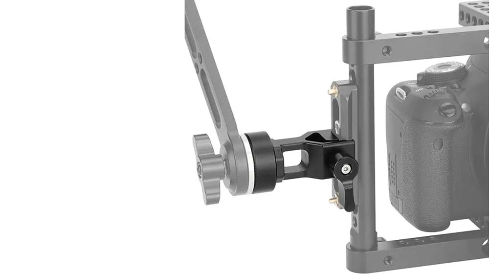 CAMVATE NATO Clamp to ARRI Rosette Adapter Extension Mount