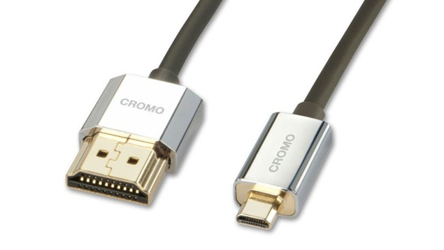 CROMO Slim HDMI to Micro HDMI Cable with Ethernet (3m)