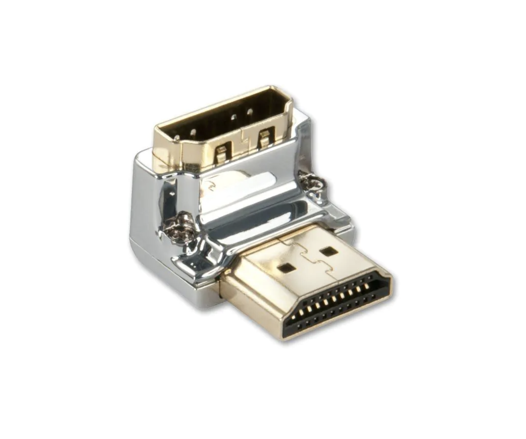 Cromo Male/Female HDMI 90-degree Adapter (Up)