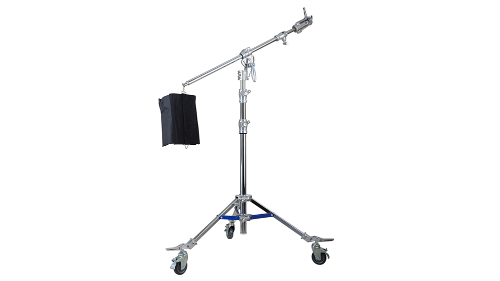 Ercole M-8 Boom Convertible Light Stand Heavy Duty Steel 532cm + Counterweight