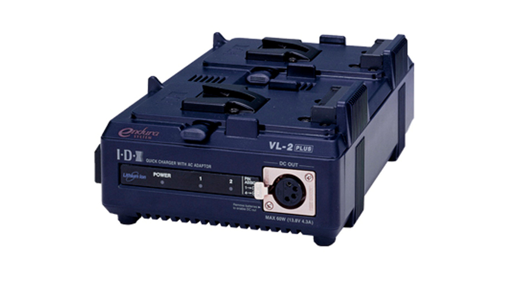 IDX VL-2PLUS (2ch Sequential Li-ion V-Mount Battery Charger)