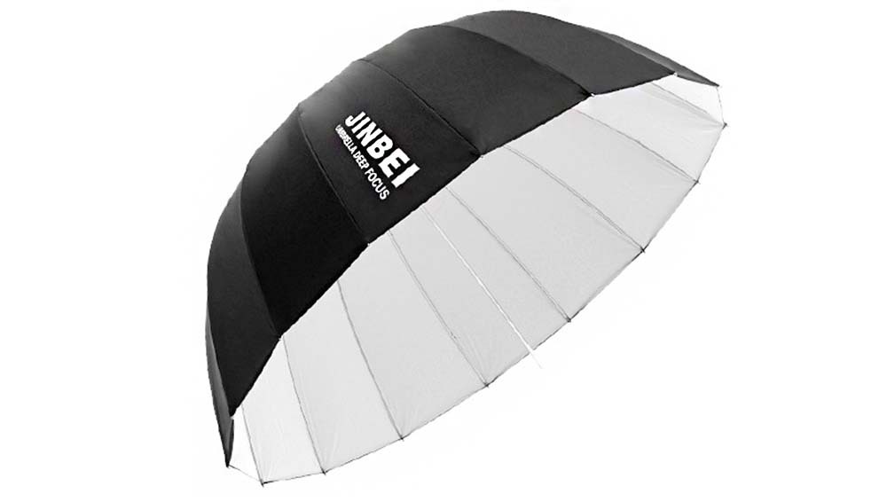 Jinbei Deep Parabolic White Umbrella (130cm)