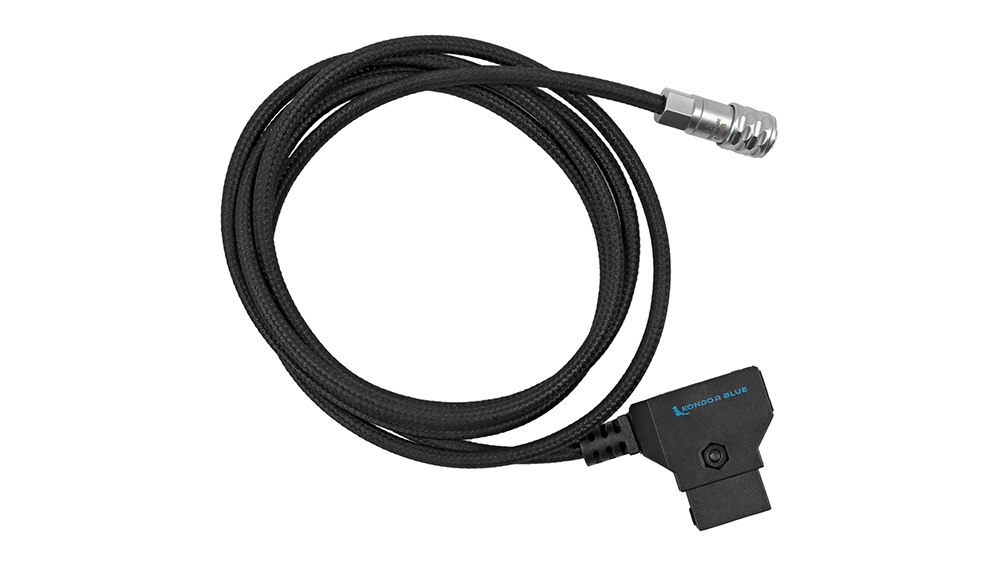 Kondor Blue 4 FT D-Tap to BMPCC 4K/6K Power Cable for Blackmagic Pocket Cinema Camera 4K D-Tap 1.2m (BLACK)