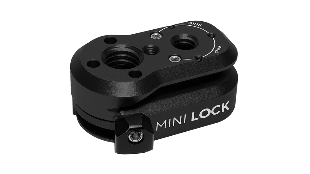 Kondor Blue Mini Lock Quick Release Plate for Professional Camera Workflows (Black)