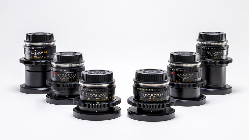 Leica R Lens Kit - 135/100/90/50/35/24 (EF Mount)