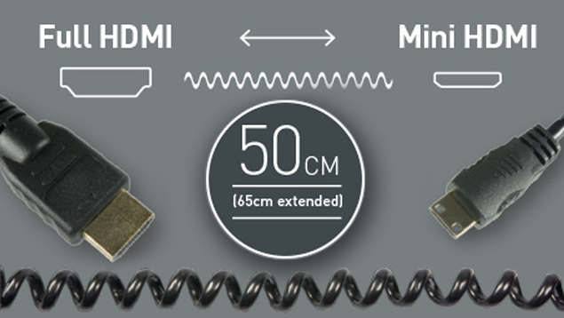 Atomos HDMI Cable – Full to Mini (50cm)