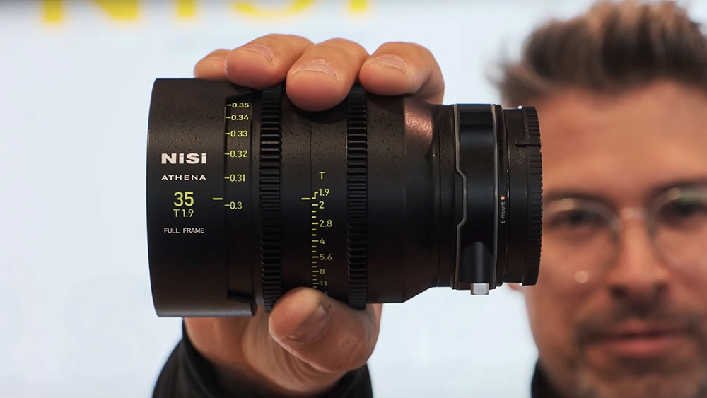 NiSi ATHENA PRIME Full Frame Cinema Lens Kit - 14/25/35/50/85mm (PL Mount)