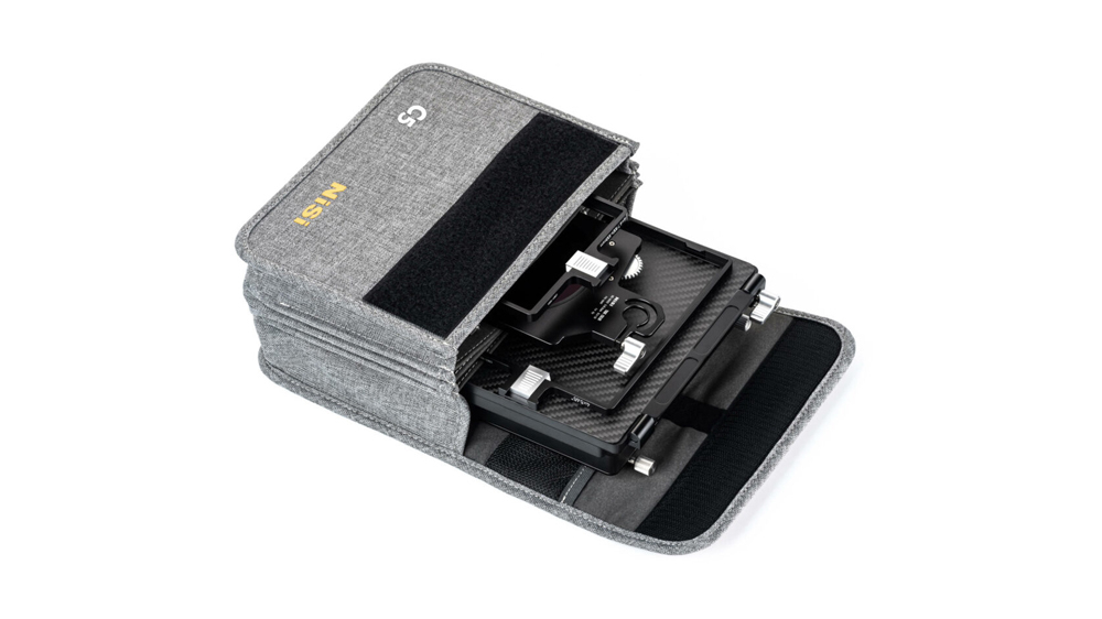 NiSi Cinema C5 Matte Box Filmmaker Kit (Matte Box, VND 1-5 Stops, 4 Stop ND, Black Mist 1/8, Adaptors and Pouch)