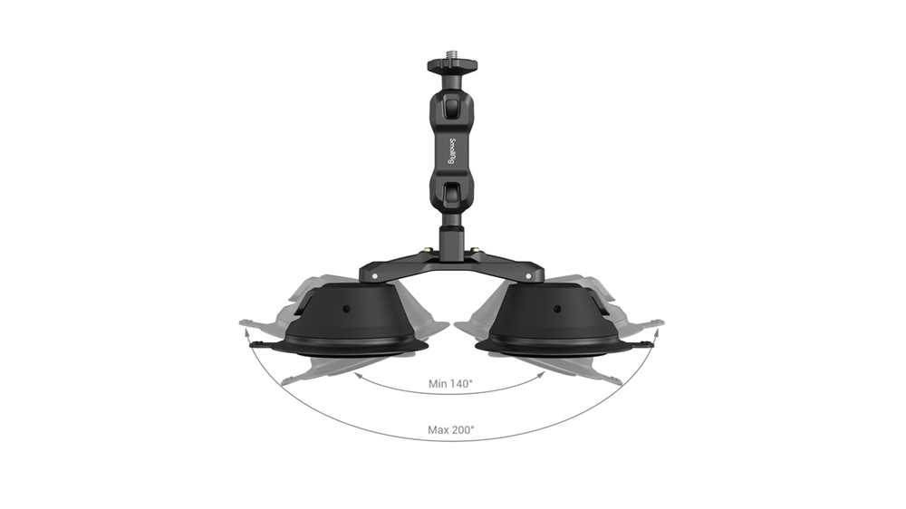 Portable Dual Suction Cup Camera Mount SC-2K 3566