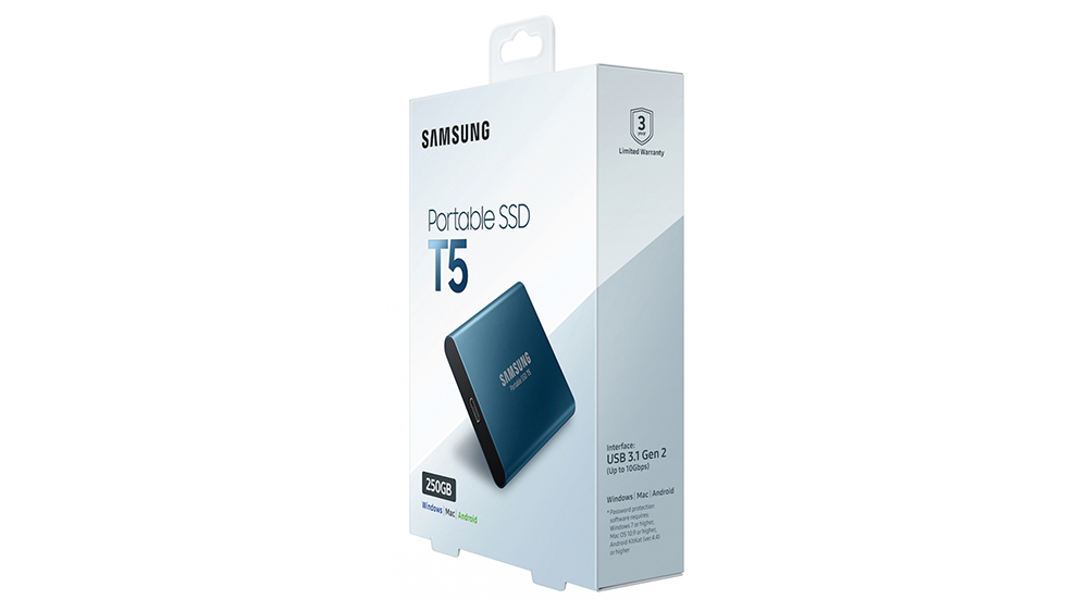 Samsung Portable SSD T5 USB 3.1 (500GB)