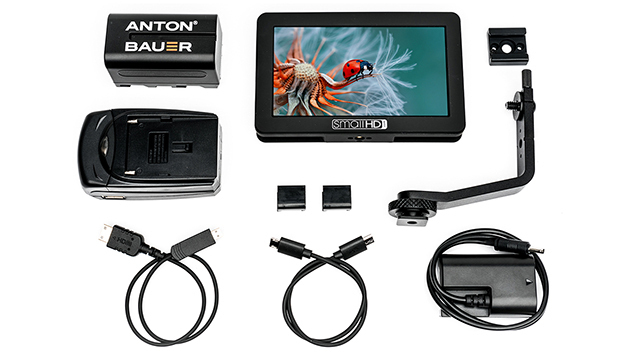 SmallHD FOCUS 5 HDMI Monitor (Canon LP-E6 Bundle) - 800nits