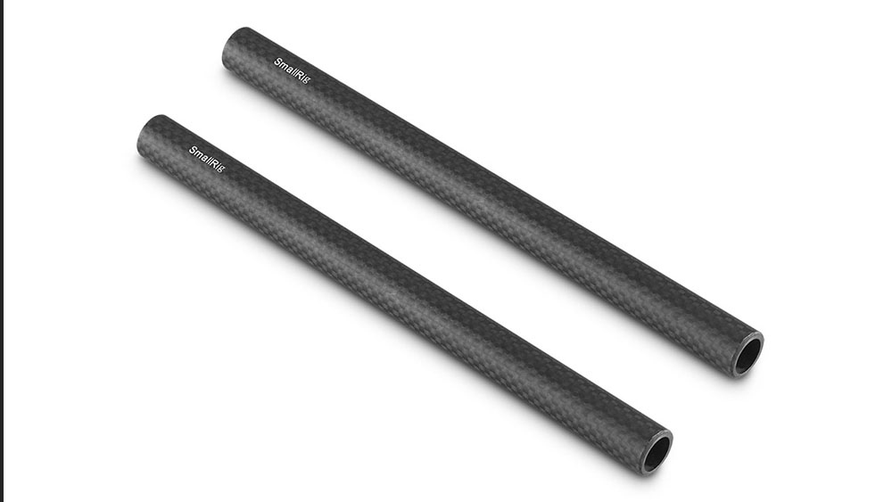SmallRig 870 Carbon Fibre 15mm Rod (Pair, 8")