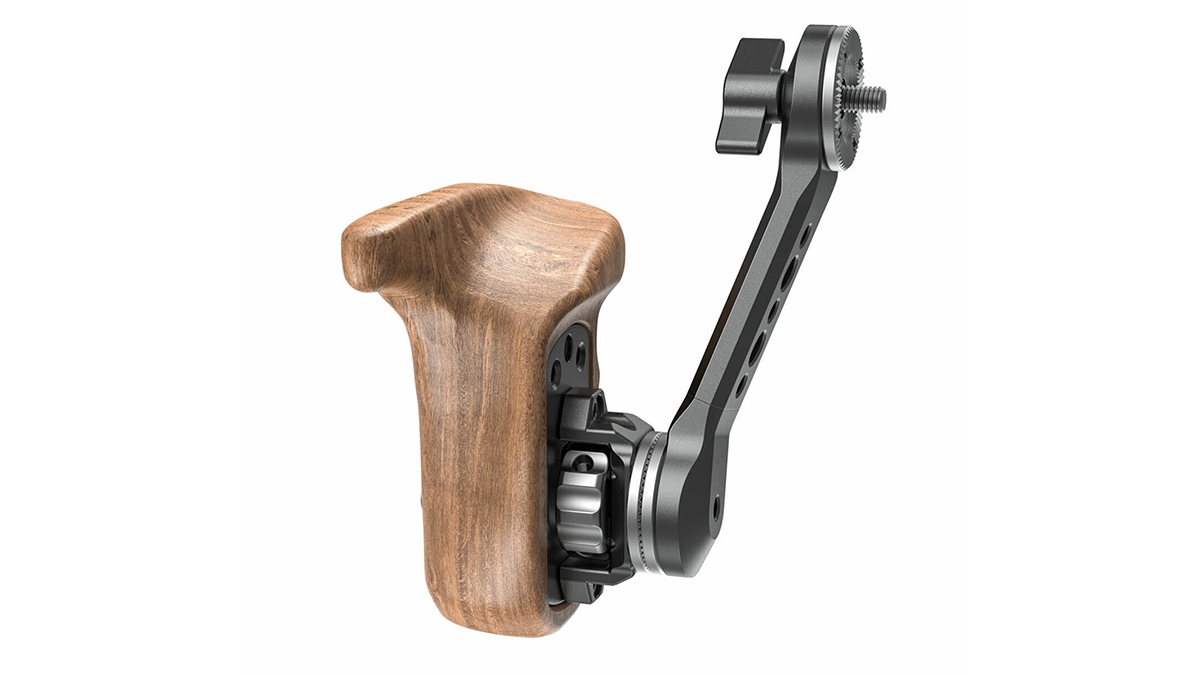 SmallRig Left Side Wooden Grip with Arri Rosette 1891B