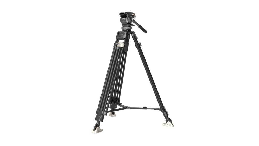 SmallRig Professional Fluid Head Tripod Kit 4465