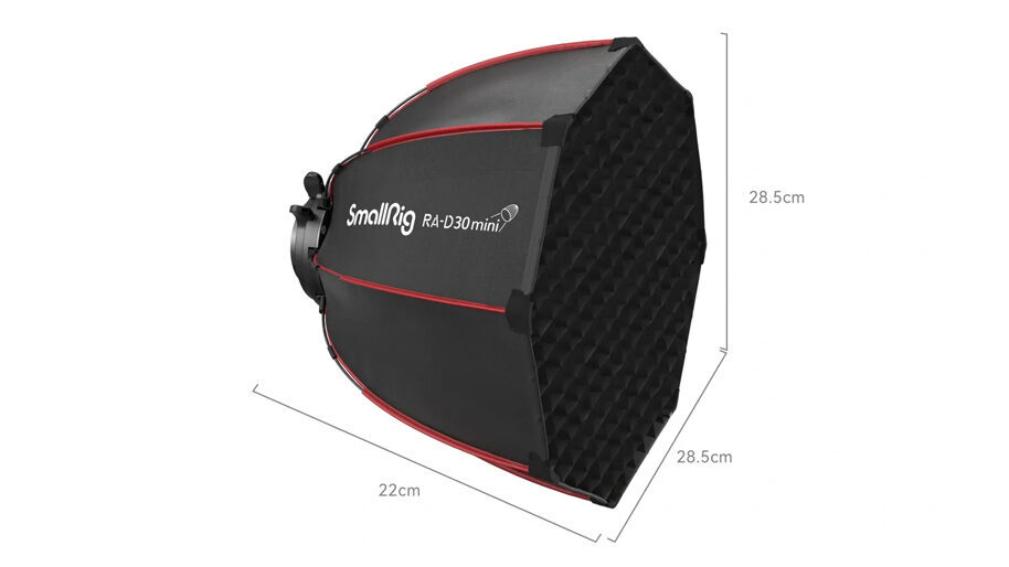 Smallrig RA-D30 mini Parabolic Softbox for RC 60B 4358
