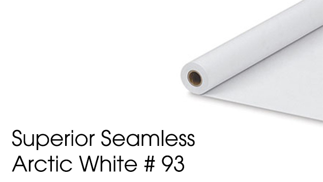 Superior Seamless Background Paper - Arctic White #93 (2.72M)