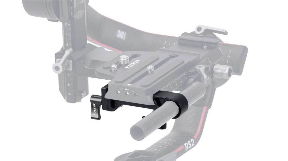 Tilta 15mm Single Rod Attachment for Manfrotto Extender Plate