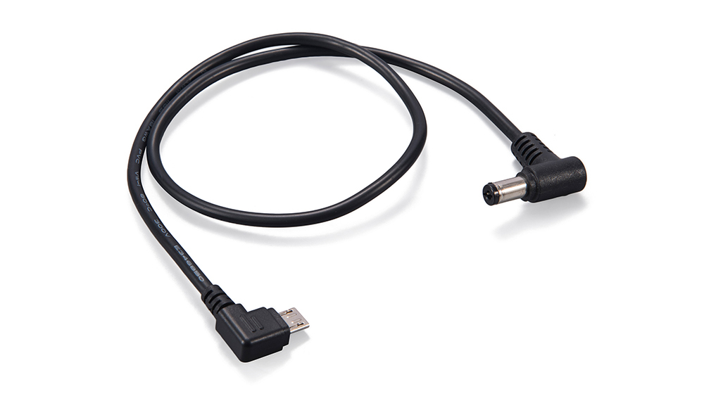 Tilta Micro USB to 90 Degree 2.1mm DC Nucleus Nano Motor Power Cable