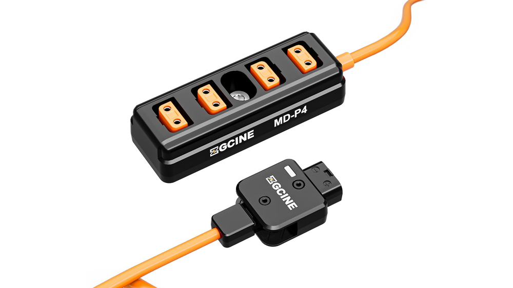 ZGCINE MD-P4 D-Tap to 4 D-Tap one point four Splitter Adapter Cable